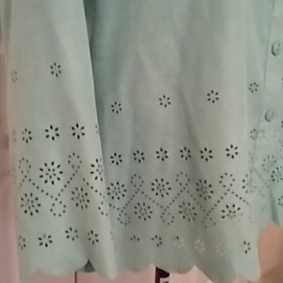 Women Long Sleeve Blouse - Picture 2 of 6